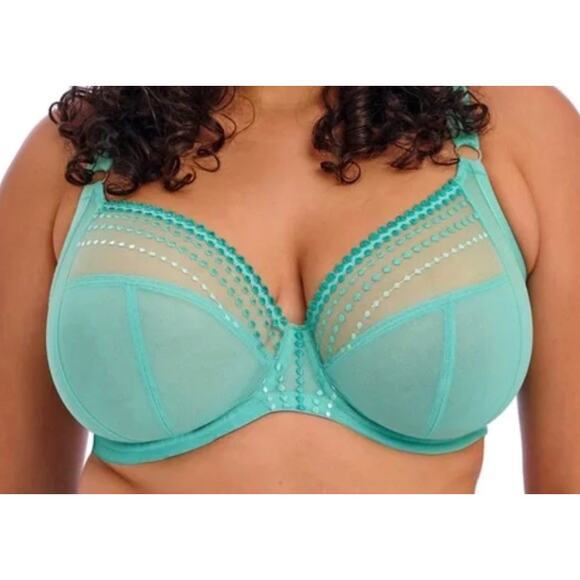 Elomi Matilda Plunge Jade Bra Size 40G - Picture 1 of 6